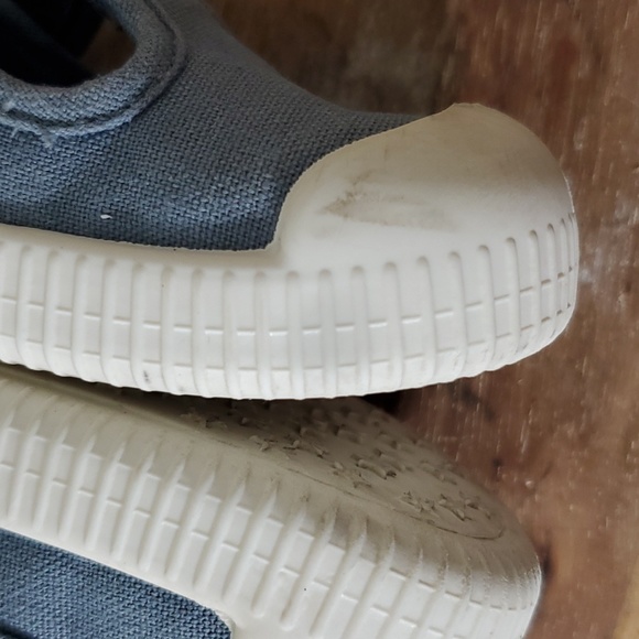 H&M cotton canvas light blue sandals size 5.5 - Picture 4 of 13